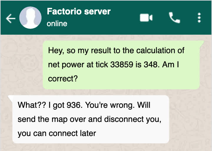 Chat factorio Chat with