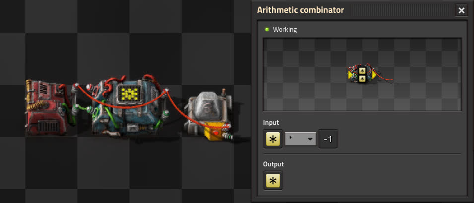 Pulser circuit using Arithmetic combinator