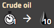 Crude oil recipe