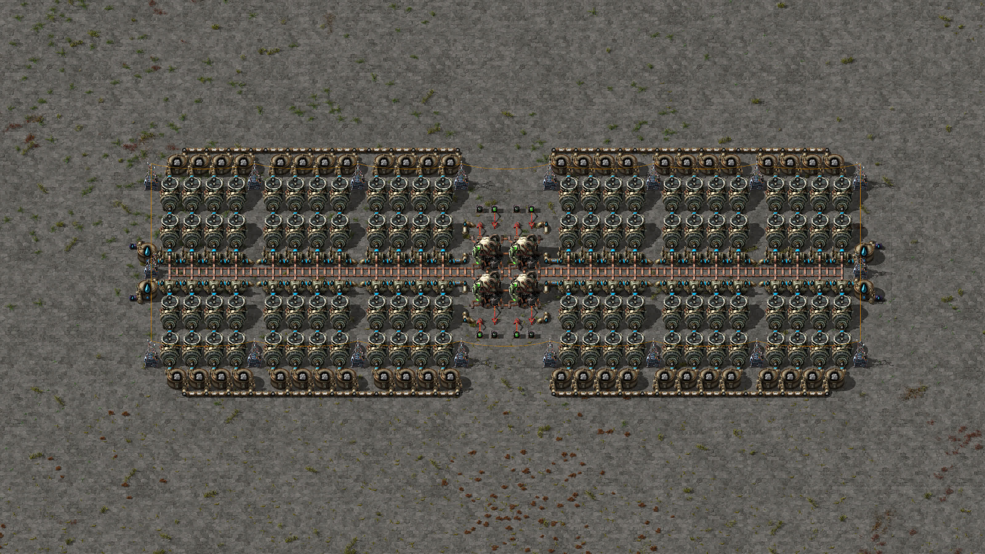 480 MW reactor setup